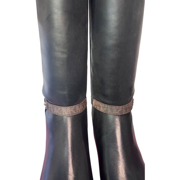 Michael Kors Finley Wide-Calf Riding Boots Women’s Size 8 - Picture 5 of 8